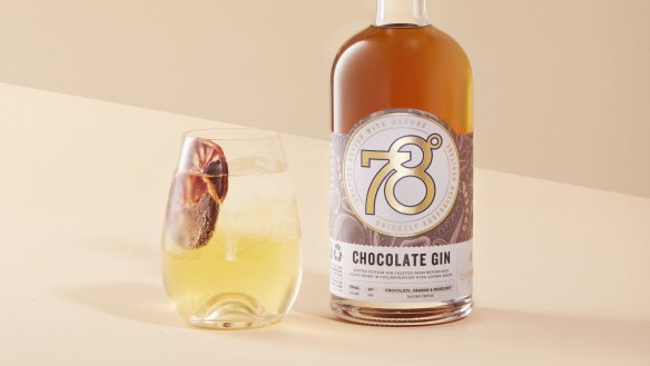 78 Degrees Chocolate Gin.