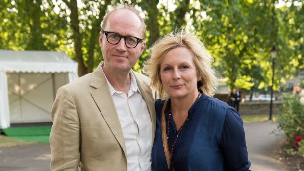 Comedian Adrian Edmonson and Jennifer Saunders attend a party to mark the reopening of the imperial War Museum.