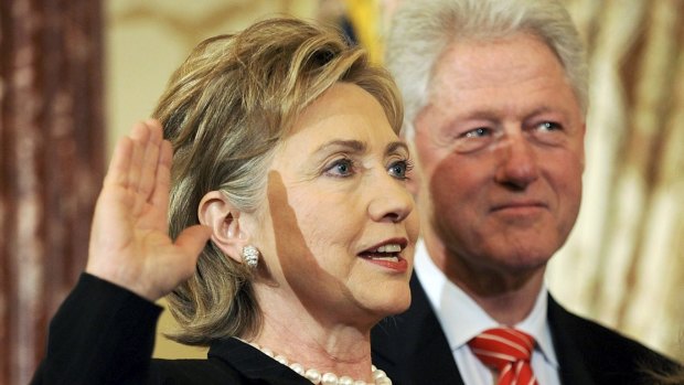 A new book focuses on payments to Bill Clinton and the Clinton Foundation while Hillary Clinton was US secretary of state.