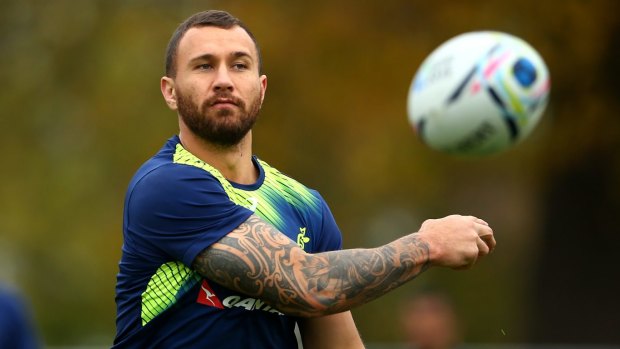 Two Tests short: Quade Cooper won't qualify for the 60-Test rule.