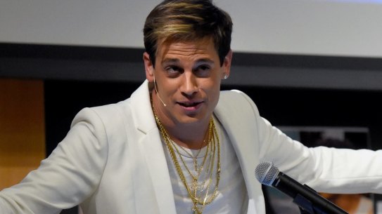 Yiannopoulos' 'Dangerous Faggot' speaking tour sparked protests on US college campuses.