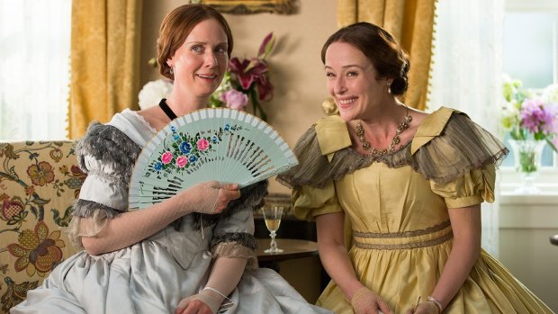 Cynthia Nixon and Jennifer Ehle in A Quiet Passion. 