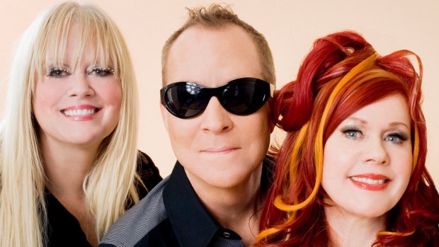 Kitsch classics: (from left) Cindy Wilson, Fred Schneider and Kate Pierson.