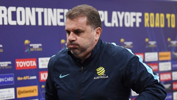 Moving on: Former Socceroos coach Ange Postecoglou.