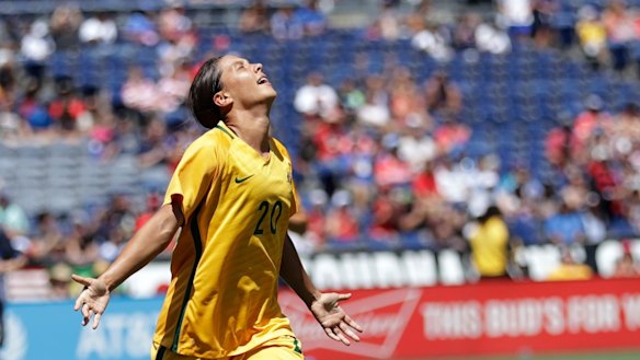 Sam Kerr scores four goals in Sky Blue FC comeback win