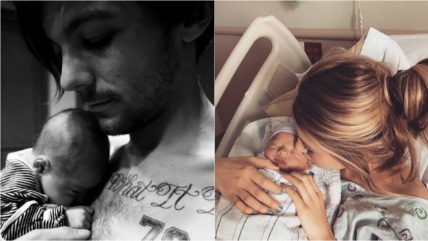 Louis Tomlinson and Briana Jungwirth share first look at their baby boy Freddie Reign Tomlinson.