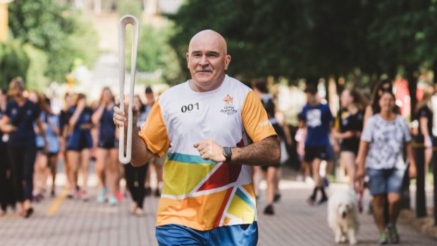 Australian former world champion marathon runner Robert de Castella AO, MBE. 