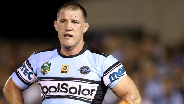Thwarted: It was not the dream start to 2017 that premiership winning skipper Paul Gallen wanted.