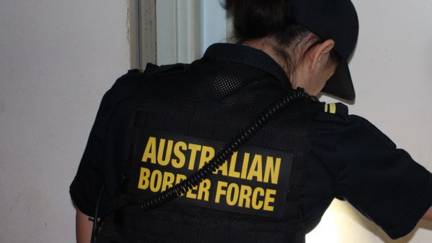 Acting Border Force Commissioner Michael Outram said agencies needed to co-operate to gather information about parcels before they arrived in Australia.