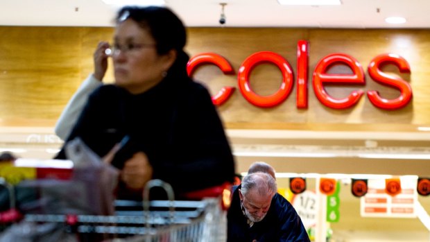 Coles' sales in the last quarter were effectively flat, up just 0.3 per cent.