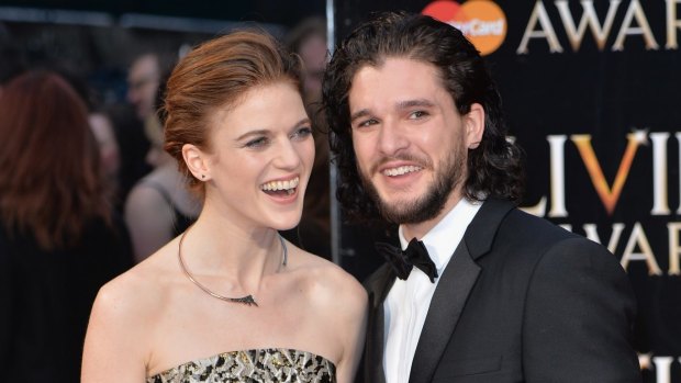 Harington and Rose Leslie, aka Jon Snow and Ygritte, just moved into together.