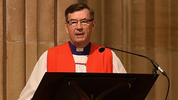 Anglican Archbishop Glenn Davies' speech was designed to create fear of change, says Robin Whitaker.