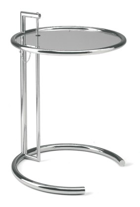 Eileen Gray's most well-known design, her adjustable table.