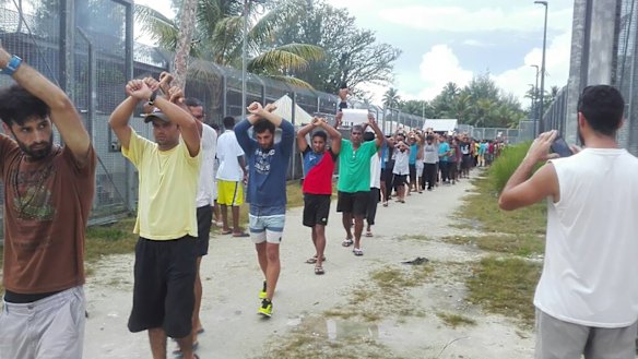 The men on Manus Island keep up their protests in November.