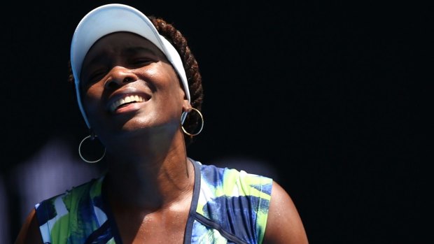 Early exit: Veteran Venus Williams.