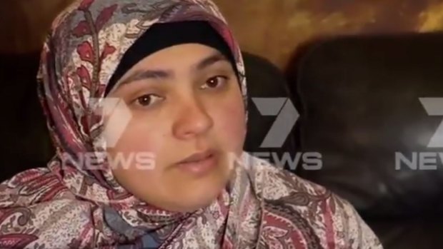 Mother of the four children who became caught in rough waters, Islam Hamma, speaking to Channel Seven.