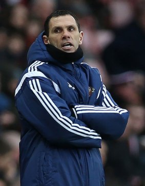 Gone: Gus Poyet becomes the sixth Premier League manager to have been sacked this season. 