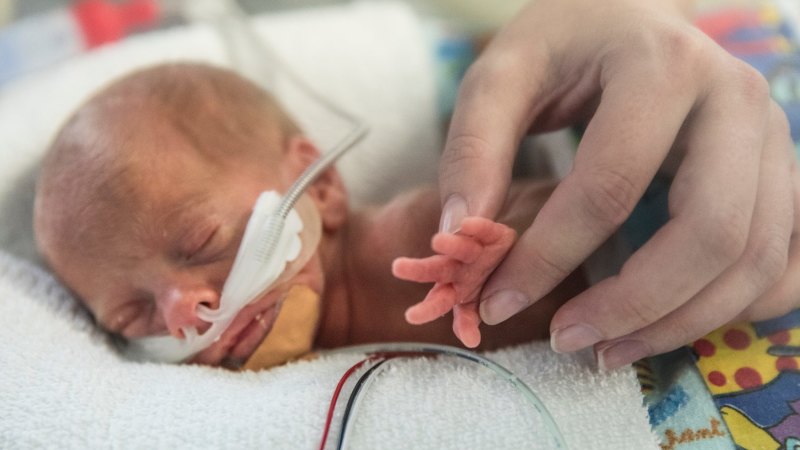 1.2 kg premature baby