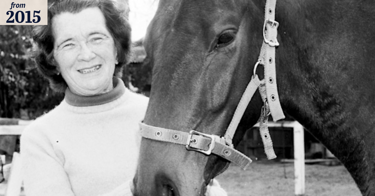 Racehorse trainer blazed a trail through the industry
