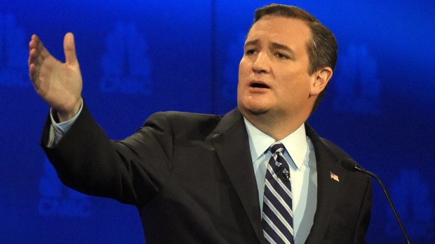 Republican presidential candidate Senator Ted Cruz.
