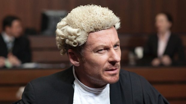 Moving into federal politics: Richard Roxburgh as Cleaver Greene when he was still a criminal barrister.