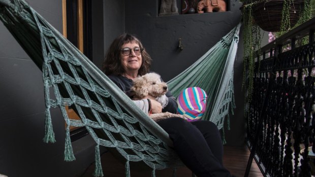 Airbnb landlord Lynne Segal said the home-sharing website helps her afford to stay in her Newtown terrace.