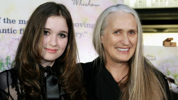 Alice Englert (left) and her mother, Jane Campion, built a special bond when Englert decided to embark on an acting career and was preparing for auditions.
