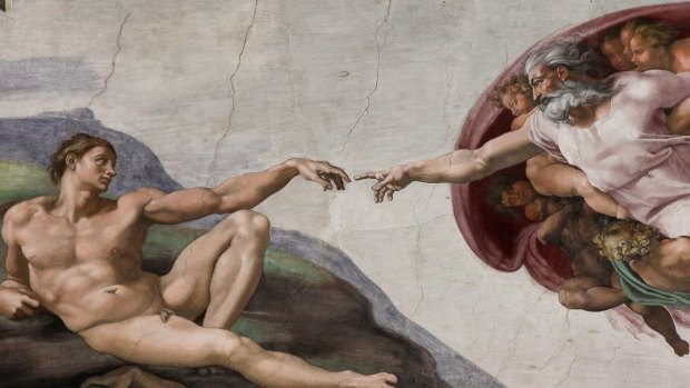 Sistine Chapel - Hand of God