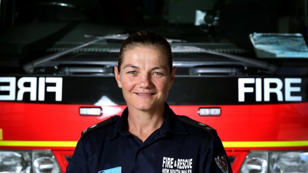 Firefighter, Regional Training Instructor, Bronnie Mackintosh. 