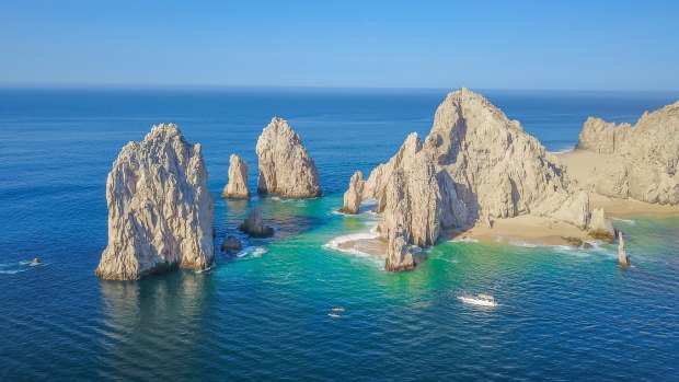 Cabo's spectacular coastline has long attracted US tourists.