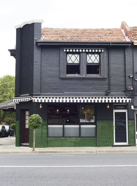 The corner site has never been used as a bar before, but it's proving a hit with locals.