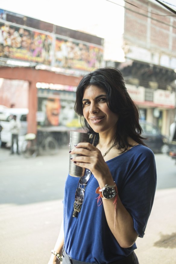 Healthy alternatives: Anjum Anand lost weight after modifying her mother's recipes.
