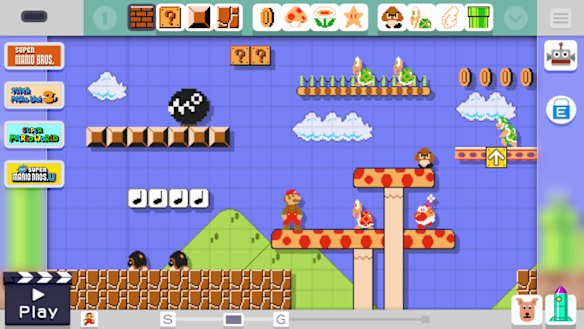 Super Mario Maker hands the game design over to the gaming community with powerful level editing tools and online sharing.