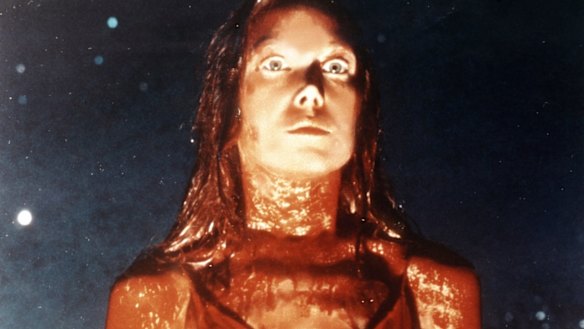 Sissy Spacek in the 1976 film of Stephen King's novel <i>Carrie</i>.