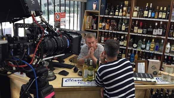 Richard Roxburgh and Felix Williamson in <i>Avalon Now</i>.