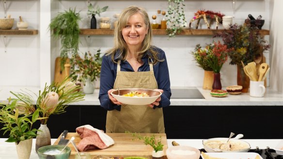 Caroline Velik impressed the World Porridge Championship judges with a dish celebrating Australia's bush foods and native ingredients, such as finger lime, mango and quandong.