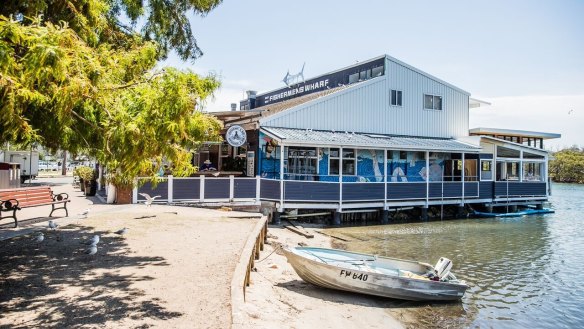 Fish and chippy stop: Woy Woy Fisherman's Wharf on the NSW Central Coast.