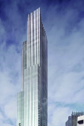 Planning approval for this proposed 72-level tower on the CUB site has led to a $65 million sale - $30 million more than it was bought for in 2013.