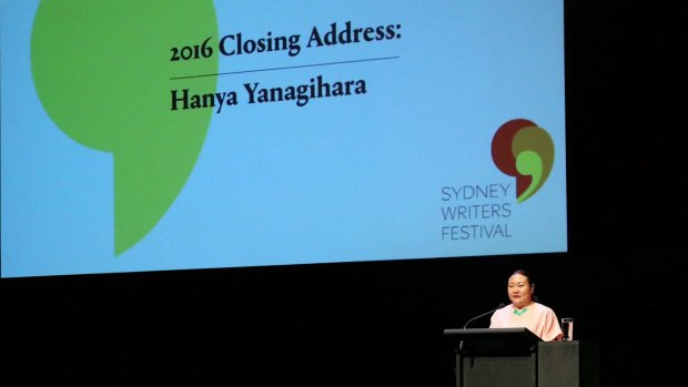 Hanya Yanagihara gives her closing address on violence in art at the 2016 Sydney Writers Festival.