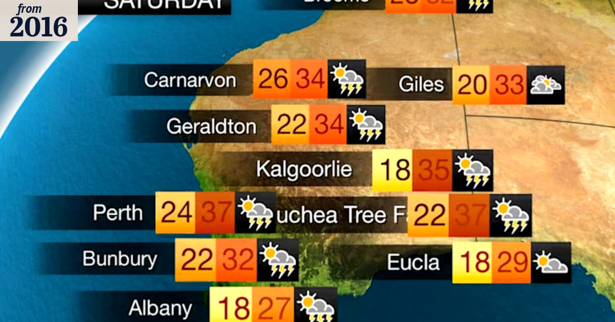 Perth weather: temperatures set to peak on Saturday