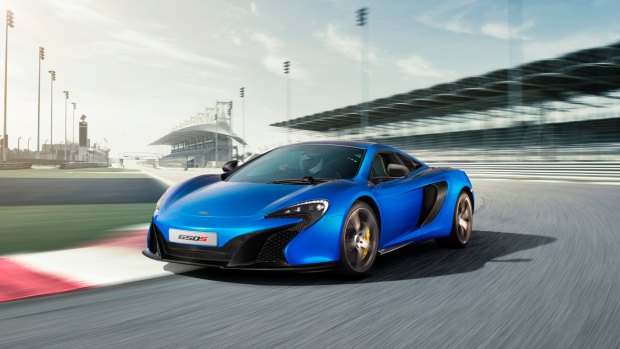 The McLaren 650S, a supercar filled with cutting edge tech. 
