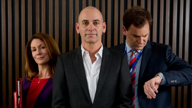 Working Dog's Utopia stars Kitty Flanagan, Rob Sitch and Anthony Lehmann.