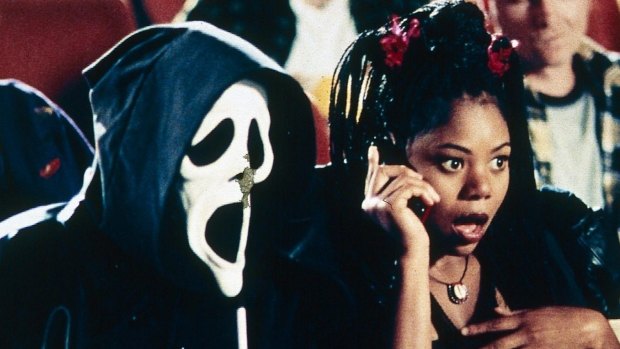 A scene from the movie Scary Movie.