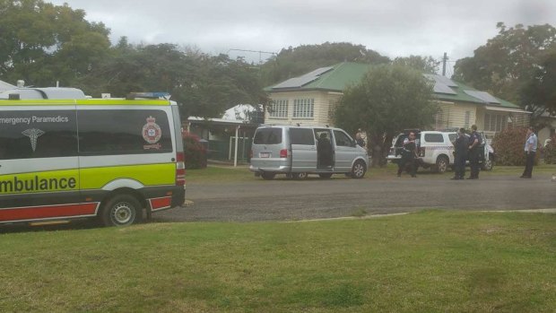 A man was taken into custody after a tense stand-off with police which lasted for 6½ hours.