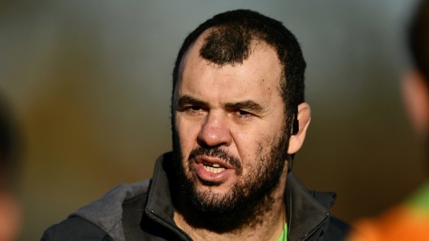 Surprised: Wallabies coach Michael Cheika didn't think anyone would be charged in relation to the discovery of a listening device in the All Blacks team hotel in Sydney.