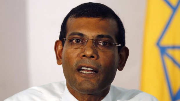 Former Maldives president Mohamed Nasheed in 2013. 