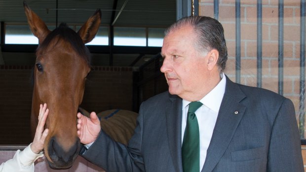 Industry boost: Racing NSW chairman John Messara.