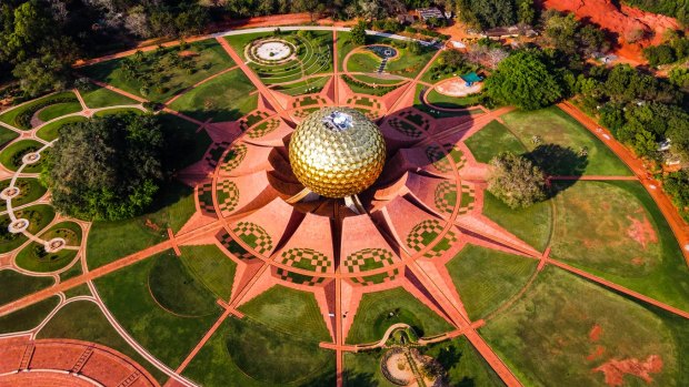 A visit to Matrimandir's Inner Chamber takes three days to arrange.