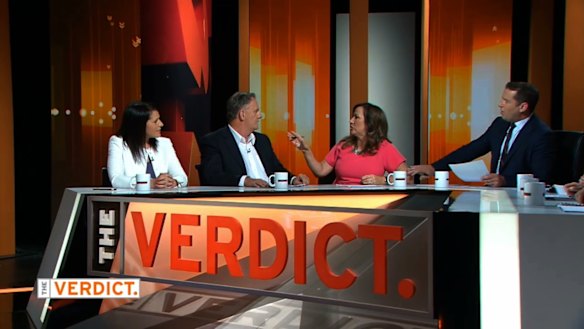 Psychologist Sandy Rea challenges Mark Latham.