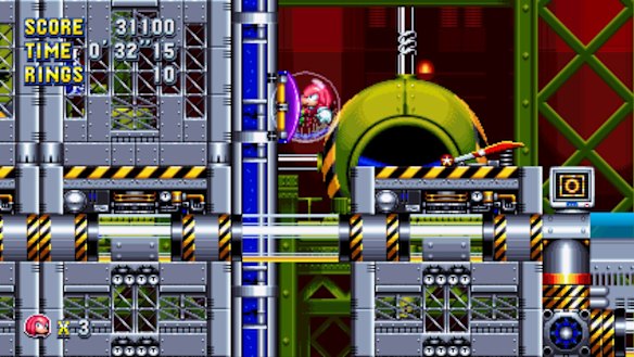 Sonic Mania offers new twists on fan-favourite stages, while keeping the action very authentic to the original games.